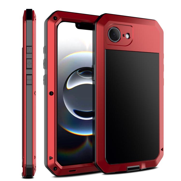

For iPhone 16e Shockproof IP54 Life Waterproof Phone Case(Red)