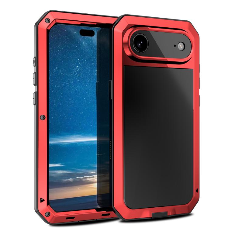 

For iPhone 17 Air Shockproof IP54 Life Waterproof Phone Case(Red)