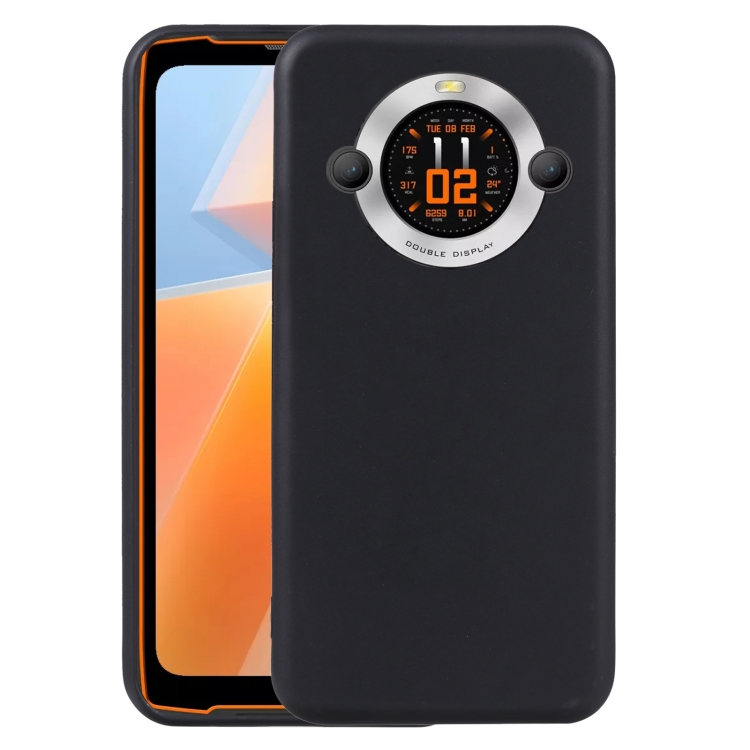 

For Blackview Oscal Flat 2 10pcs TPU Phone Case(Black)