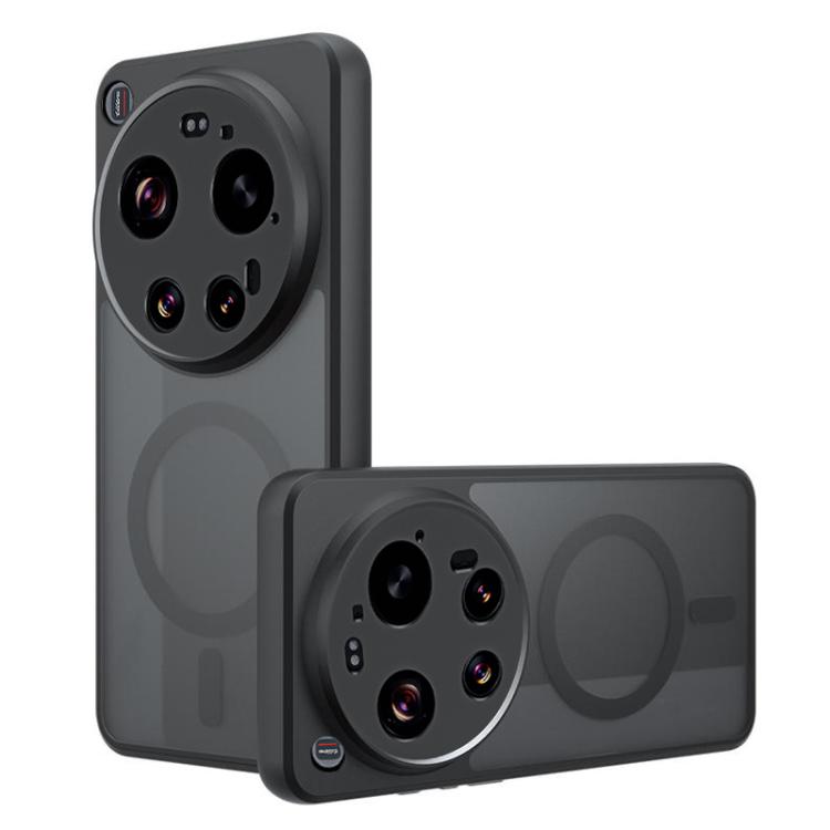 

For Xiaomi 17 Ultra Armor MagSafe PC Hybrid TPU Phone Case(Frosted Black)