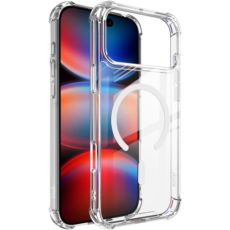

For iPhone 17 Pro IMAK Space Shield PC + TPU Airbag Shockproof MagSafe Phone Case(Transparent)