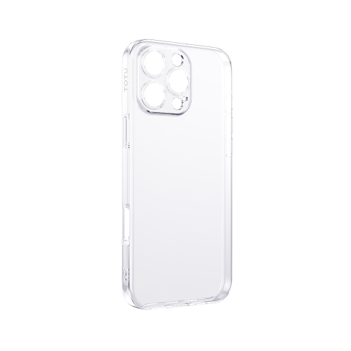 

For iPhone 16 Pro TOTU PC-1 Soft Series Precision Lens Holes TPU Phone Case(Transparent)