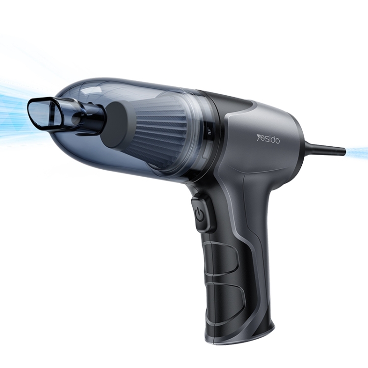 

Yesido VC08 Brushless Motor Car Blowing and Suction Dual-Purpose Vacuum Cleaner(Black)