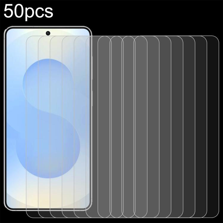 

For Samsung Galaxy S26 5G 50pcs 0.26mm 9H 2.5D Tempered Glass Film