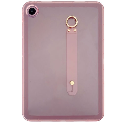 

For Huawei Enjoy Tablet 2 10.1 Wristband Holder PC Hybrid TPU Soft Tablet Case(Pink)