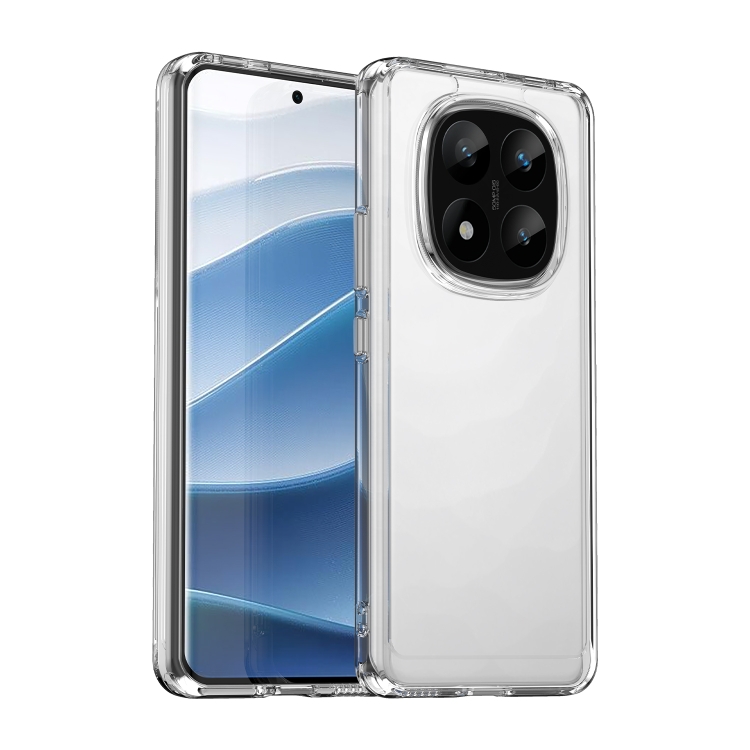 

For Redmi Note 14 Pro+ 5G Candy Series TPU Phone Case(Transparent)