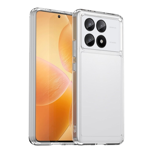 For Redmi K70E Candy Series TPU Phone Case(Transparent)