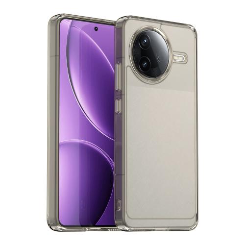 For Redmi K80 Candy Series TPU Phone Case(Transparent Grey)