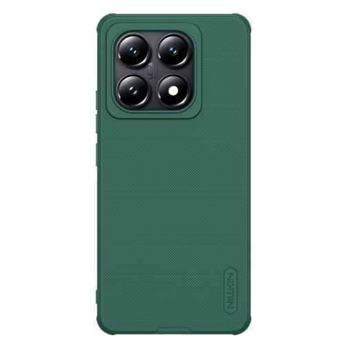 

For Xiaomi 14T Pro NILLKIN Frosted Shield Pro PC + TPU Phone Case(Green)