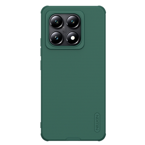 

For Xiaomi 14T NILLKIN Frosted Shield Pro PC + TPU Phone Case(Green)