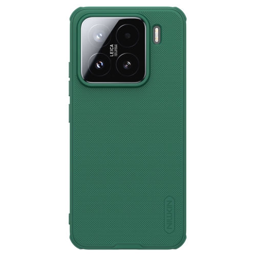 

For Xiaomi 15 NILLKIN Frosted Shield Pro PC + TPU Phone Case(Green)