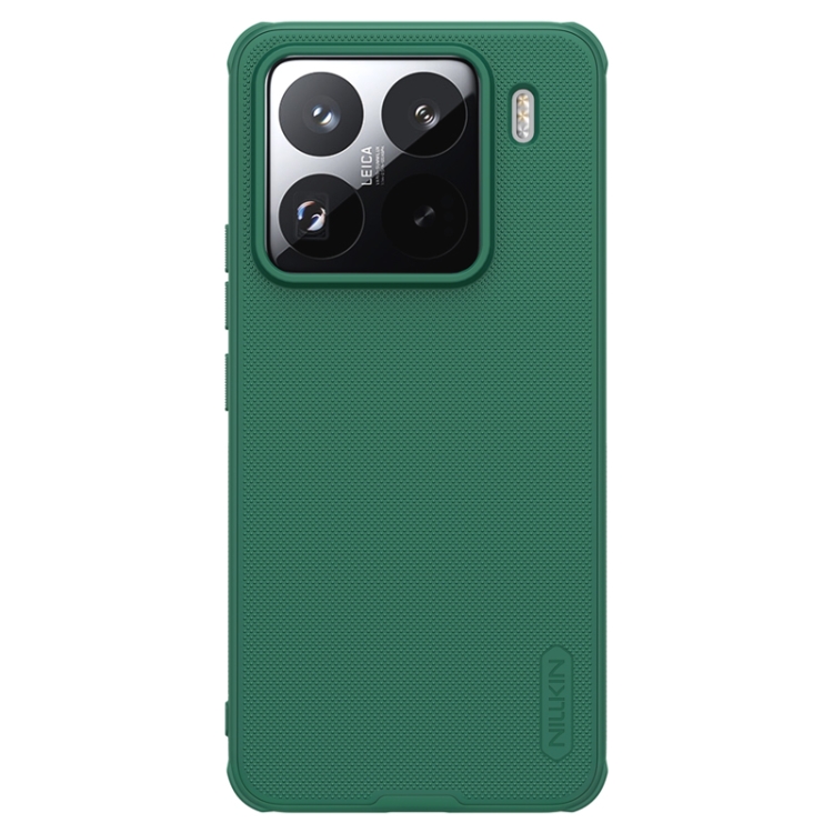 

For Xiaomi 15 Pro NILLKIN Frosted Shield Pro PC + TPU Phone Case(Green)