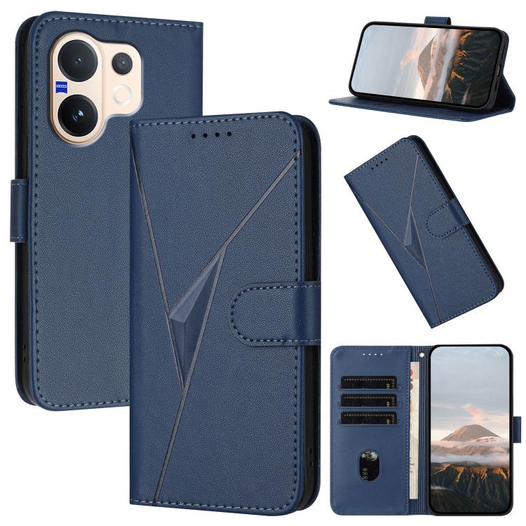 Étui Cuir Avec Fermoir Triangle Pour Téléphone - Compatible Universel, Couleur Non Spécifiée, Neuf