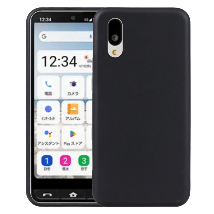 

For Sharp Basio Active3 10pcs TPU Phone Case(Black)