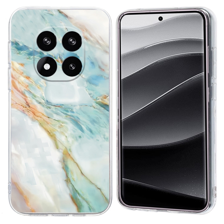 

For Redmi Note 14 Pro 5G Colorful Painting Pattern TPU Phone Case(Marble)
