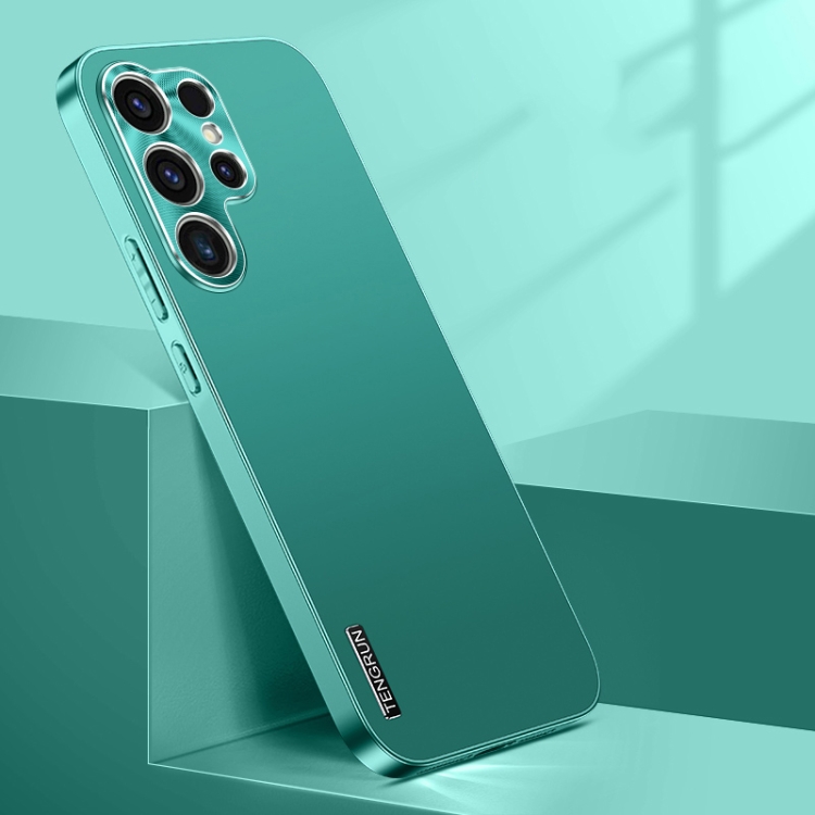 

For Samsung Galaxy S25 Ultra 5G Streamer Series Micro Frosted Metal Paint PC Phone Case(Alpine Green)