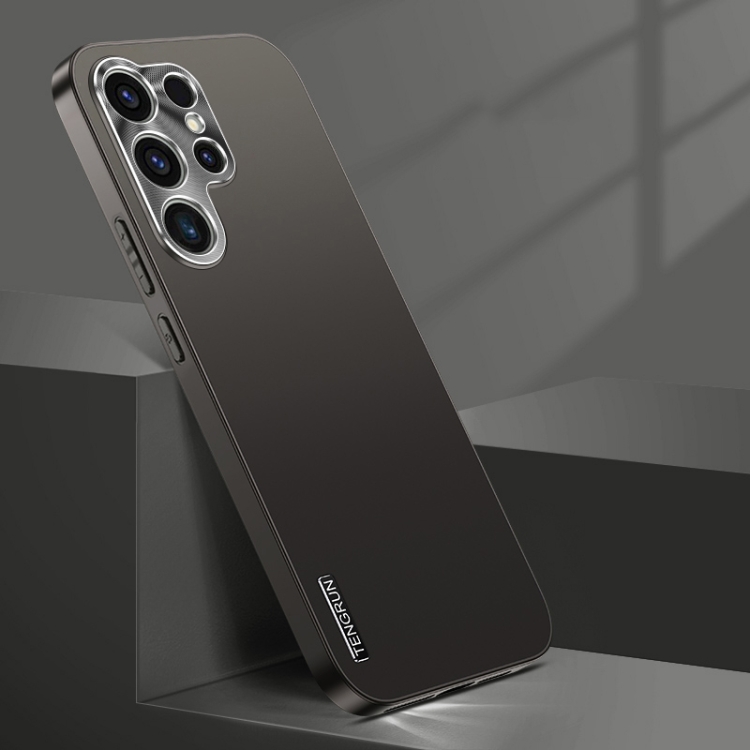 

For Samsung Galaxy S25 Ultra 5G Streamer Series Micro Frosted Metal Paint PC Phone Case(Black)