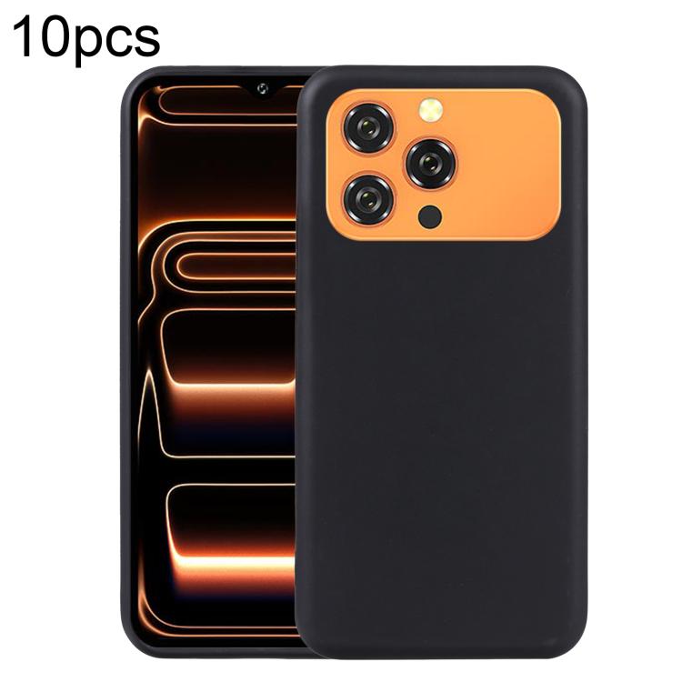 For Oukitel C17 4G 2026 10pcs TPU Phone Case(Black)