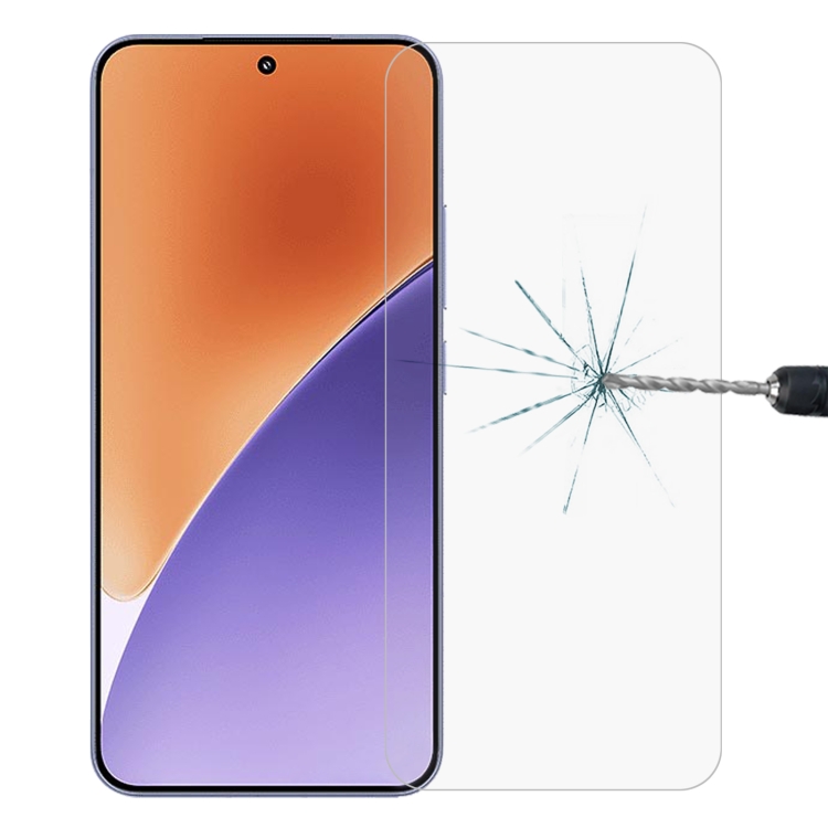 

For Xiaomi 15 0.18mm 9H 2.5D Tempered Glass Film, Support Fingerprint Unlocking