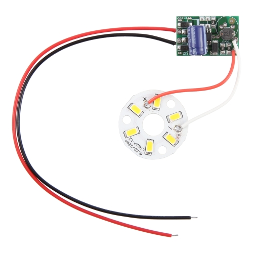 3W 6 LEDs SMD 5730 LED Module Lamp Lighting Source(Warm White Light)