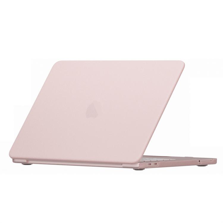 For MacBook Neo 13 inch 2026 A18 Pro A3404 Crystalline Matte Hardshell Laptop Protective Case (Pink)