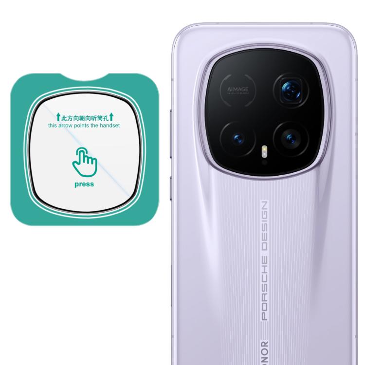 

For Honor Magic8 RSR Porsche Design imak HD Glass Rear Camera Lens Film, Self-positioning Version