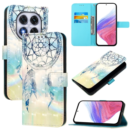 

For Redmi Note 14 Pro 5G / 14 Pro+ 5G 3D Painting Horizontal Flip Leather Phone Case(Dream Wind Chimes)