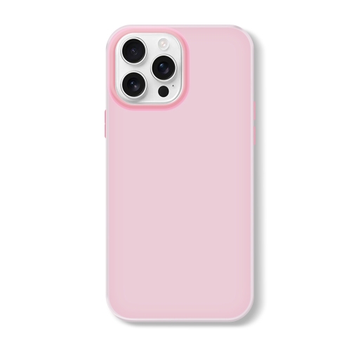 

For iPhone 16 Pro Skin Feeling Jelly Series TPU + PC Full Coverage Phone Case(Pink)