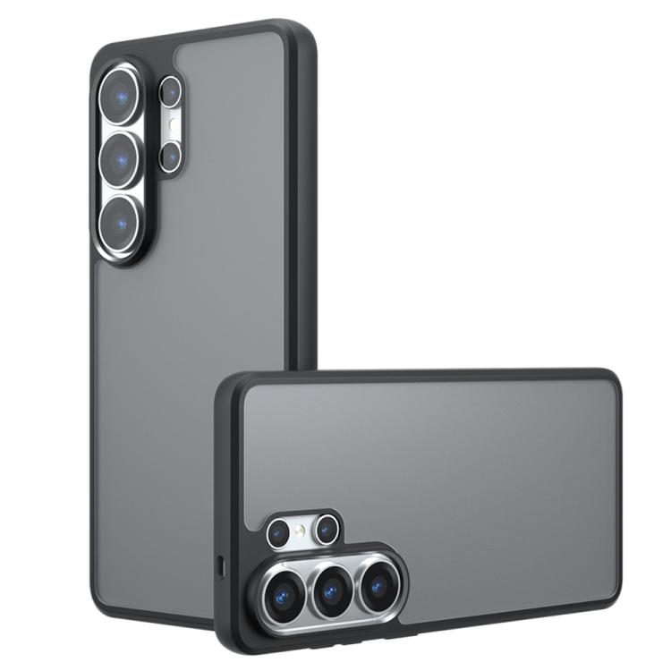 

For Samsung Galaxy S26 Ultra 5G Armor Precise Hole PC Hybrid TPU Phone Case(Frosted Black)