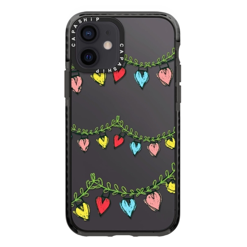 For iPhone 11 Simple Illustration Pattern Full Coverage Phone Case(Christmas Tree B)