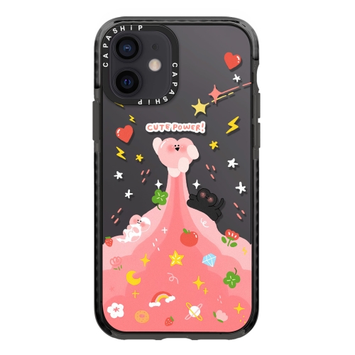 

For iPhone 11 Simple Illustration Pattern Full Coverage Phone Case(Cute Little Heart A)