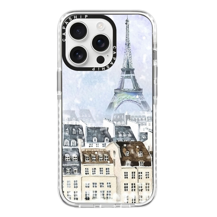 

For iPhone 12 Pro Max Simple Illustration Pattern Full Coverage Phone Case(Earlysnow A)