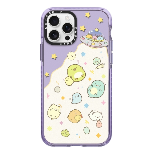 

For iPhone 15 Pro Simple Illustration Pattern Full Coverage Phone Case(Corner Creature A)