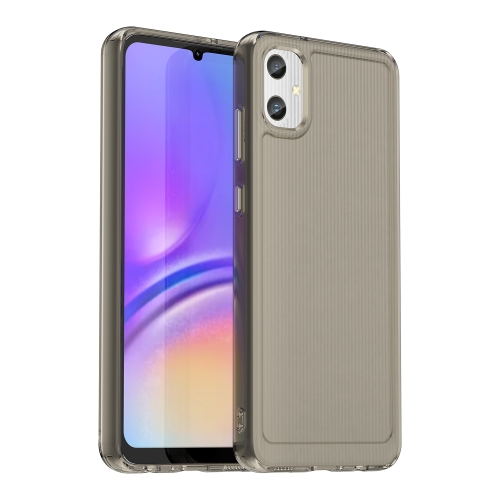 

For Samsung Galaxy M05 Candy Series TPU Phone Case(Transparent Grey)