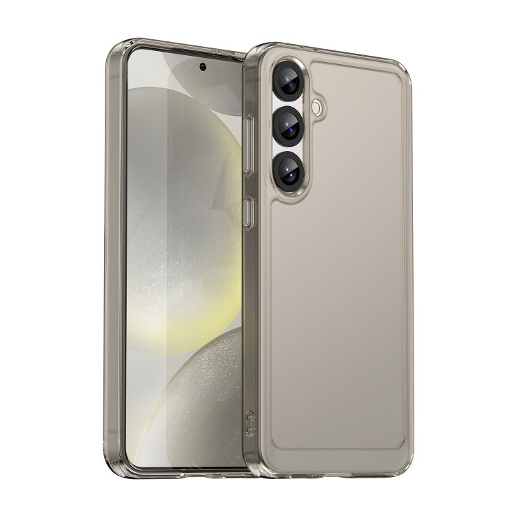 

For Samsung Galaxy S25+ 5G Candy Series TPU Phone Case(Transparent Grey)