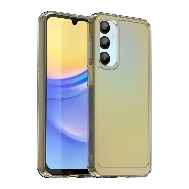 

For Samsung Galaxy A16 4G Candy Series TPU Phone Case(Transparent Grey)