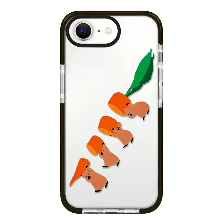 

For iPhone 7 / 8 / SE 2020 2022 Simple Illustration Pattern Full Coverage Phone Case(Marshmallow Bear A)