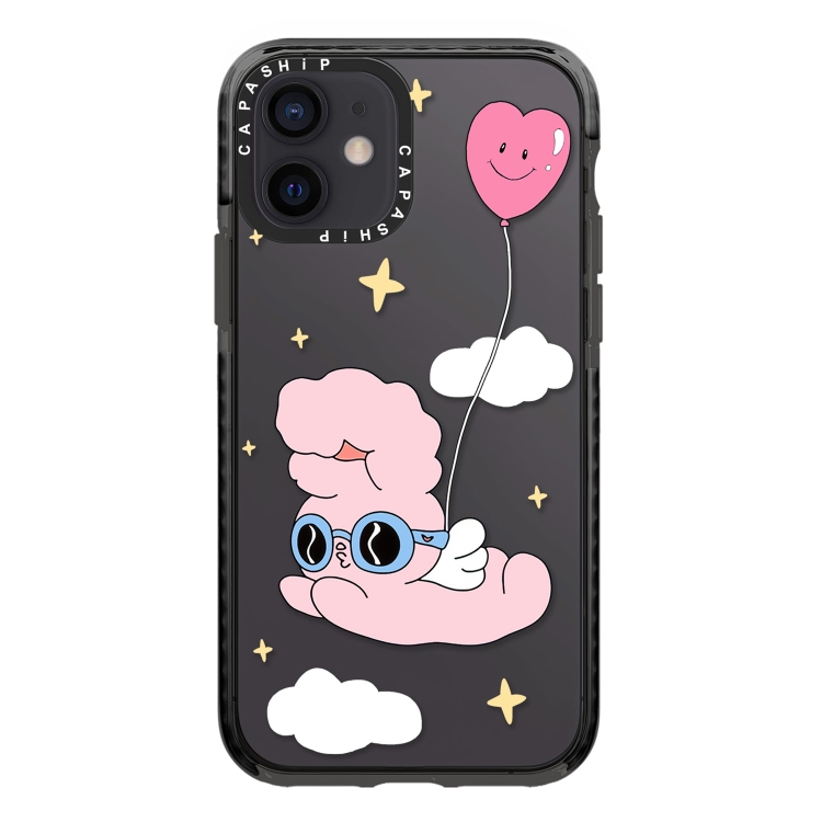 

For iPhone 11 Simple Illustration Pattern Full Coverage Phone Case(Rabbit C)