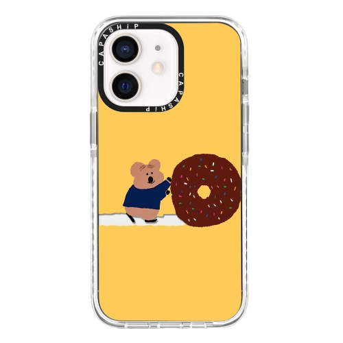 

For iPhone 11 Simple Illustration Pattern Full Coverage Phone Case(Marshmallow Bear B)