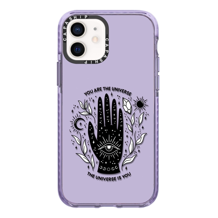 

For iPhone 11 Simple Illustration Pattern Full Coverage Phone Case(Cosmic Eye A)