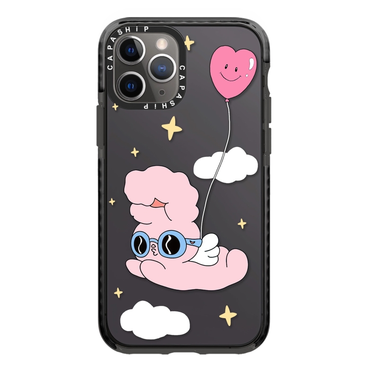 

For iPhone 11 Pro Max Simple Illustration Pattern Full Coverage Phone Case(Rabbit C)