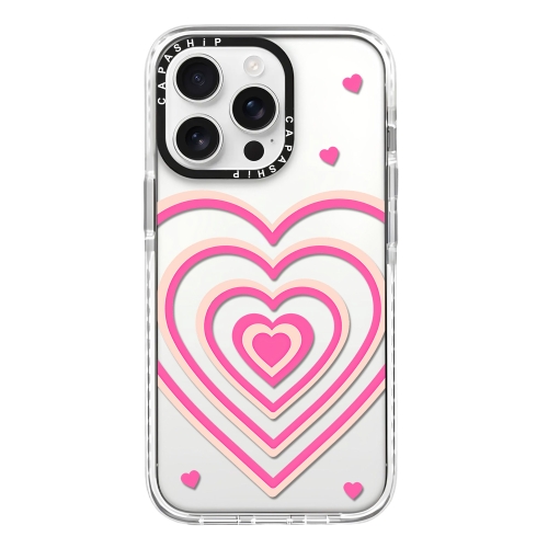 

For iPhone 16 Pro Max Simple Illustration Pattern Full Coverage Phone Case(3D Love)