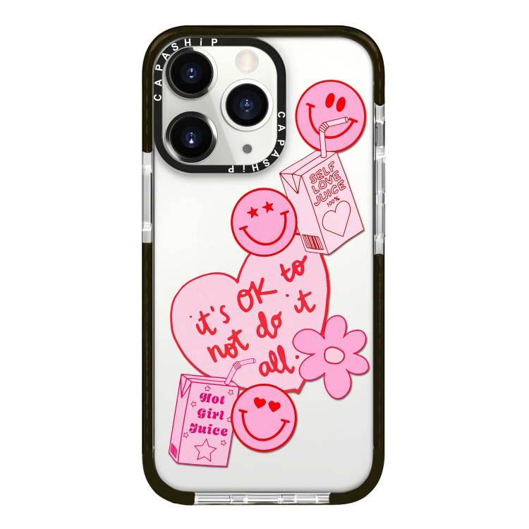 

For iPhone 11 Pro Max Simple Illustration Pattern Full Coverage Phone Case(Love Club A)