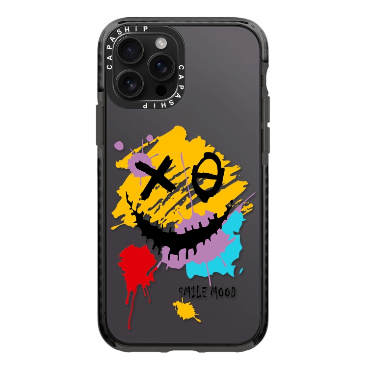 

For iPhone 13 Pro Simple Illustration Pattern Full Coverage Phone Case(Graffiti Letters A)