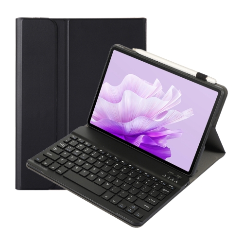 

For Huawei MatePad 11.5 S 2024 AH20 Ultra-thin Detachable Bluetooth Keyboard Leather Tablet Case(Black)