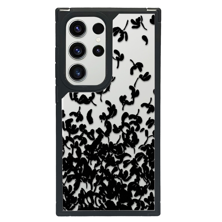 

For Samsung Galaxy S24 Ultra 5G Creative Art Pattern Full Coverage Phone Case(Flowers and Butterflies A)