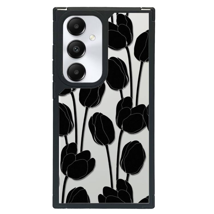 

For Samsung Galaxy S23 FE 5G Creative Art Pattern Full Coverage Phone Case(Tulip Camellia B)