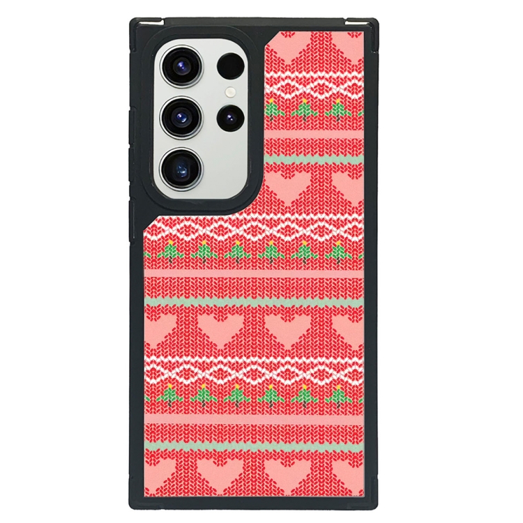 

For Samsung Galaxy S23 Ultra 5G Creative Art Pattern Full Coverage Phone Case(Knitted Tree)