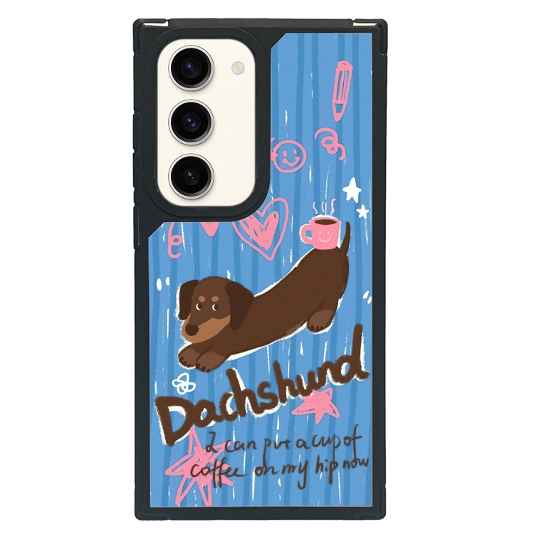 

For Samsung Galaxy S22+ 5G Creative Art Pattern Full Coverage Phone Case(Puppy B)