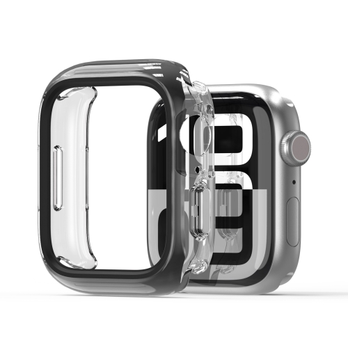 

For Apple Watch Series 10 46mm DUX DUCIS Camo Series TPU Hybrid PC Watch Protective Case(Black)